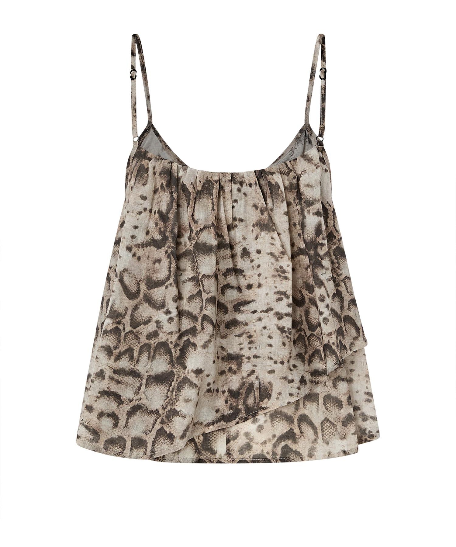 Top con stampa snake 106868 A3APCZ9 PINKO 