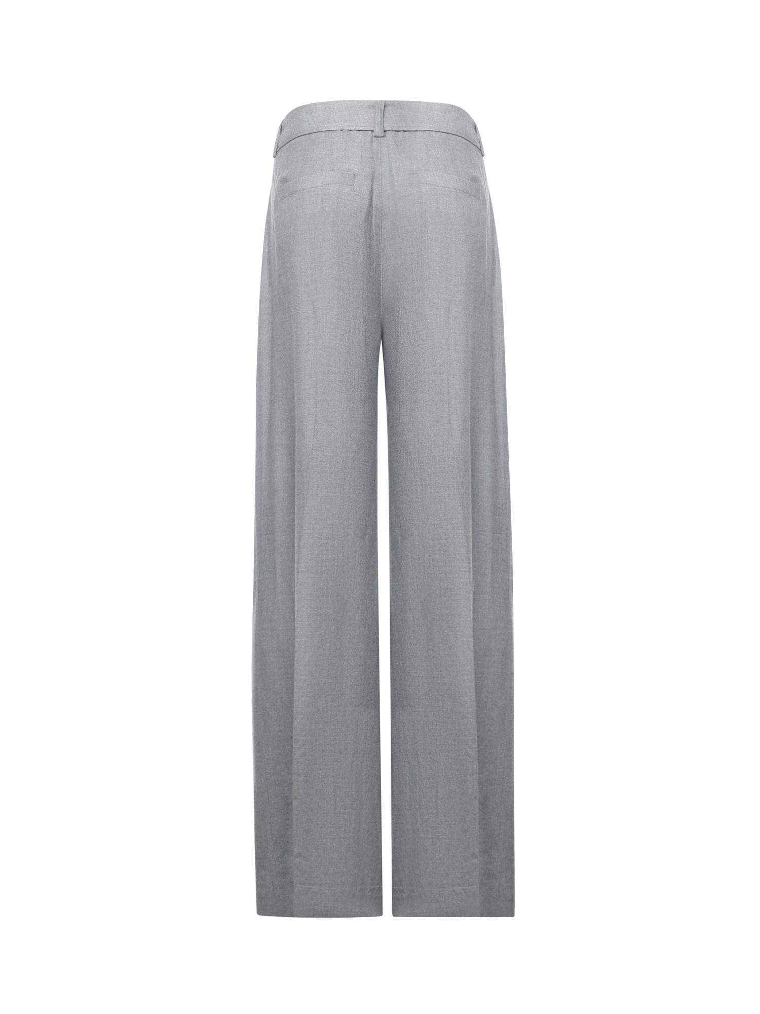 Pantalone Kim in levantina di viscosa DP805 IF0044D002O903 DONDUP 