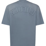 T-shirt con stampa reverse sul retro GUP01873 P00177350813 GOLDEN GOOSE 