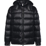 Piumino in nylon con logo HE9440035 NERO HESKIMO 