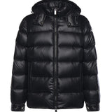 Piumino in nylon con logo HE9440035 NERO HESKIMO 