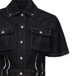 Camicia corta in denim<BR/> RWP25267CA  JOHN RICHMOND 