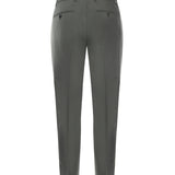 Pantaloni in gabardine di misto lana RICCARDO CC REGULAR MTVERDE BEABLE 