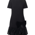 Abito corto in crepe couture 7B0VAGF8 1CF0NO VALENTINO GARAVANI 