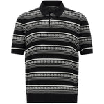 Polo in seta logata GXZ02T JBSN4N0004 DOLCE & GABBANA 