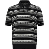 Polo in seta logata GXZ02T JBSN4N0004 DOLCE & GABBANA 