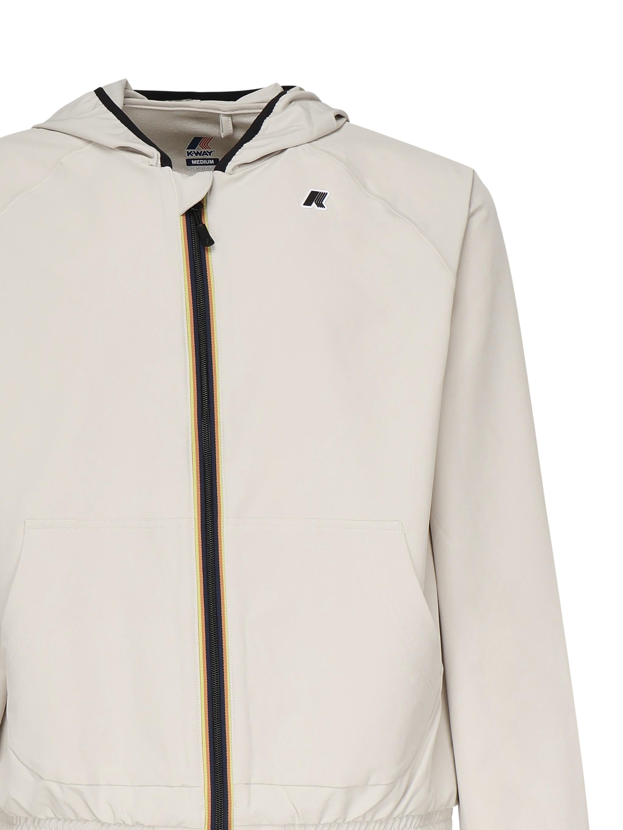 Giacca Fleece con Zip e Cappuccio K8138RW 634 K-WAY 
