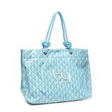 Shopper Aruba in PVC BYBS38A01A TURQUOISE BY BYBLOS 