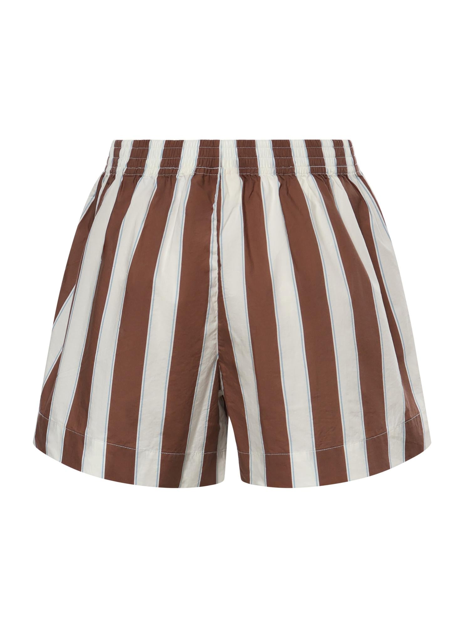 Shorts in cotone a righe MEA002 01418L MC2 SAINT BARTH 