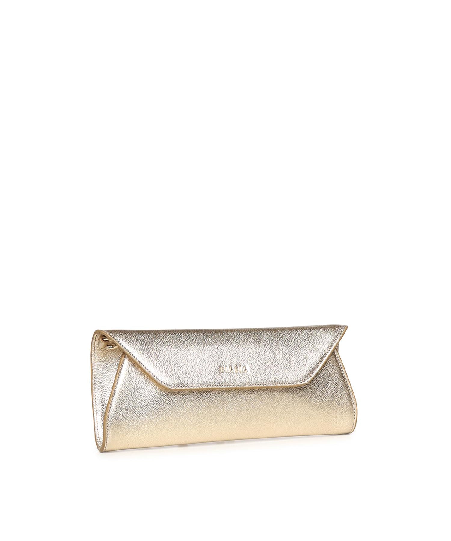 Clutch con logo in pelle BIBP9PE01M 019 BIASIA 
