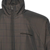 Giubbotto in nylon con stampa madras<BR/> 843937 TSO401460 BALENCIAGA 