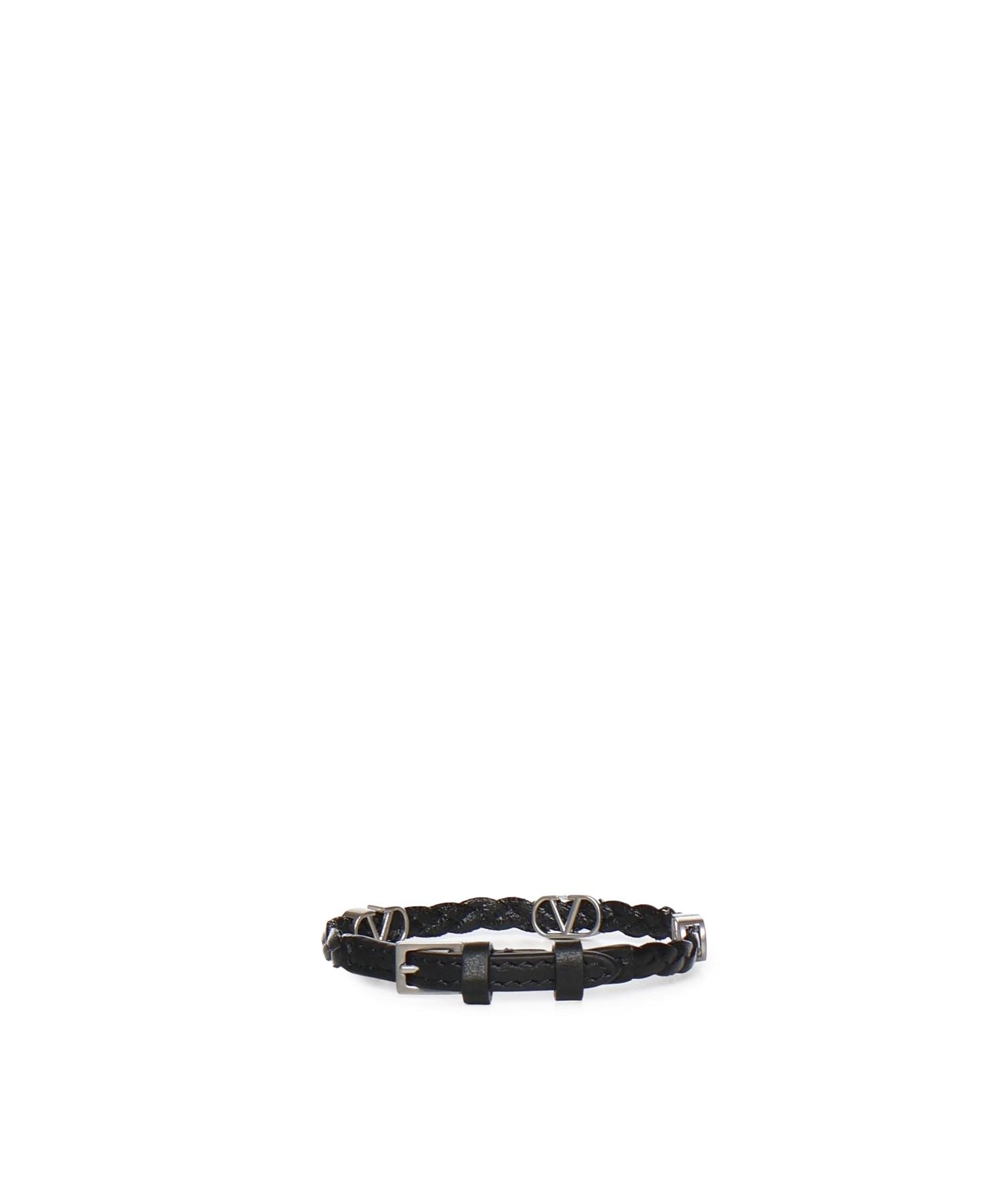 Bracciale Vlogo Signature in vitello intrecciato 8Y2J0X71 QGP0NO VALENTINO GARAVANI 