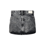 Minigonna effetto aged in denim di cotone GIO 8020 ICON DENIM 