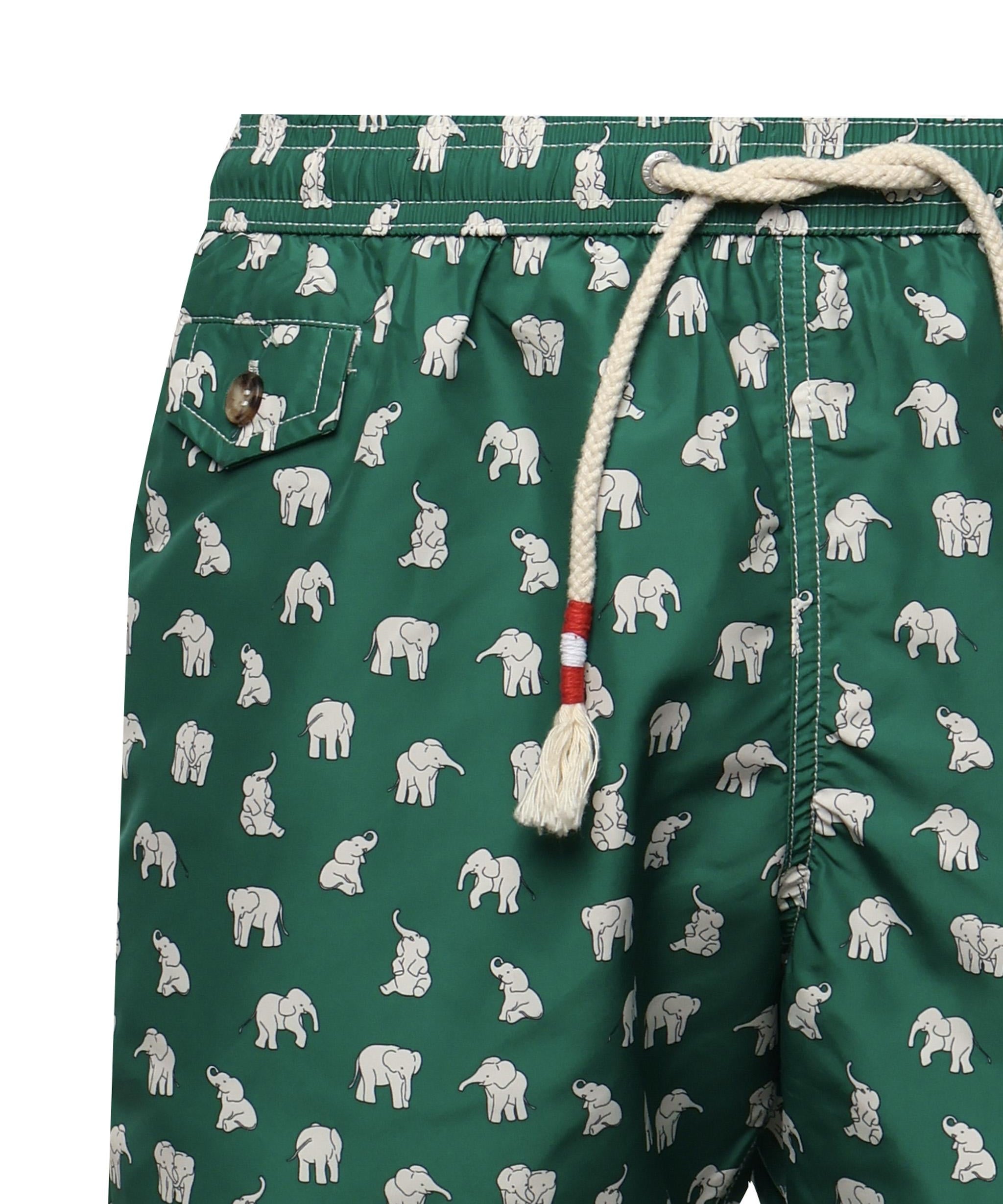 Costume con stampa elefanti LIG0013 01489H MC2 SAINT BARTH 