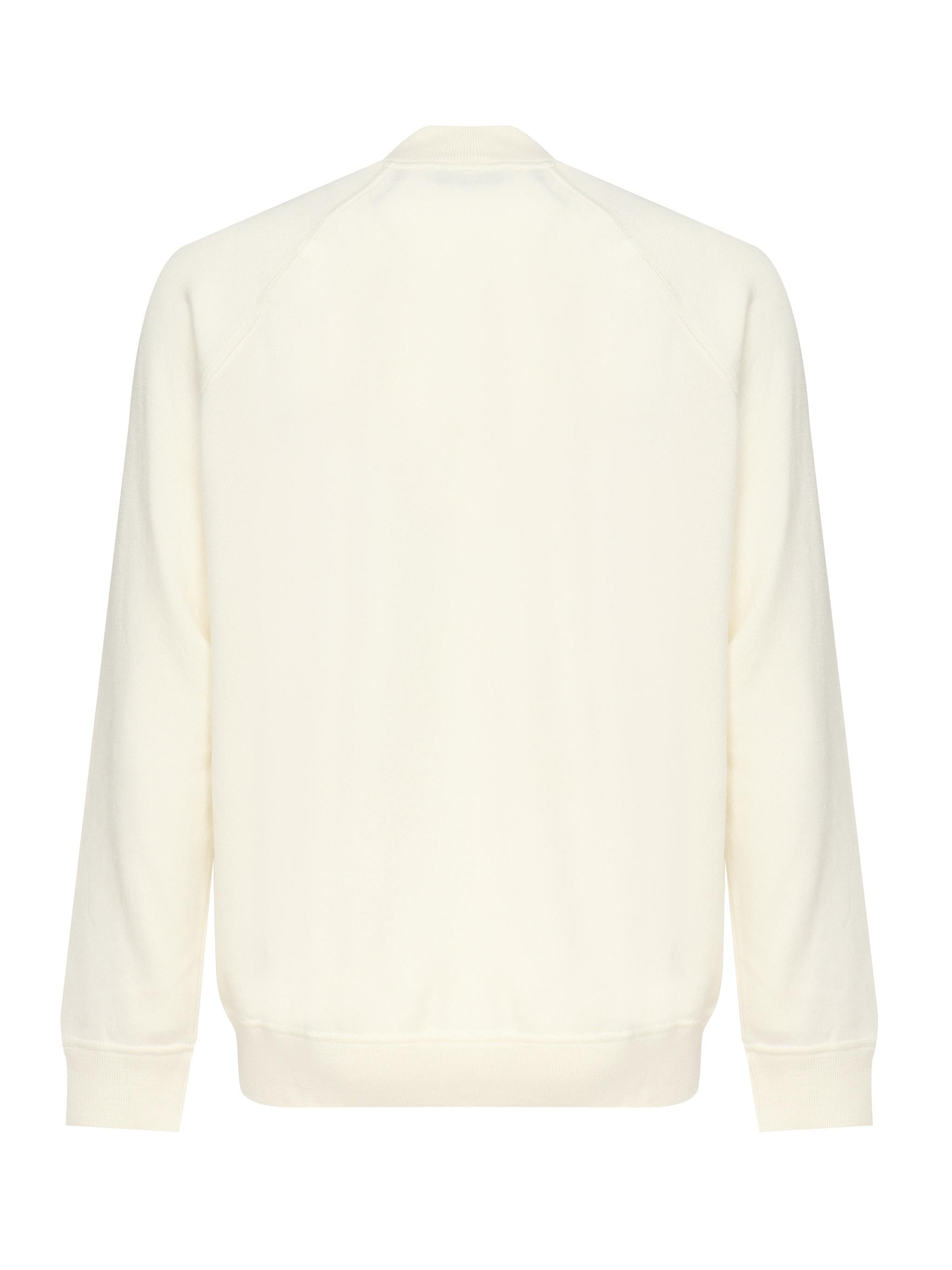 Felpa con zip in lana 14803 57133005 GALIANO 