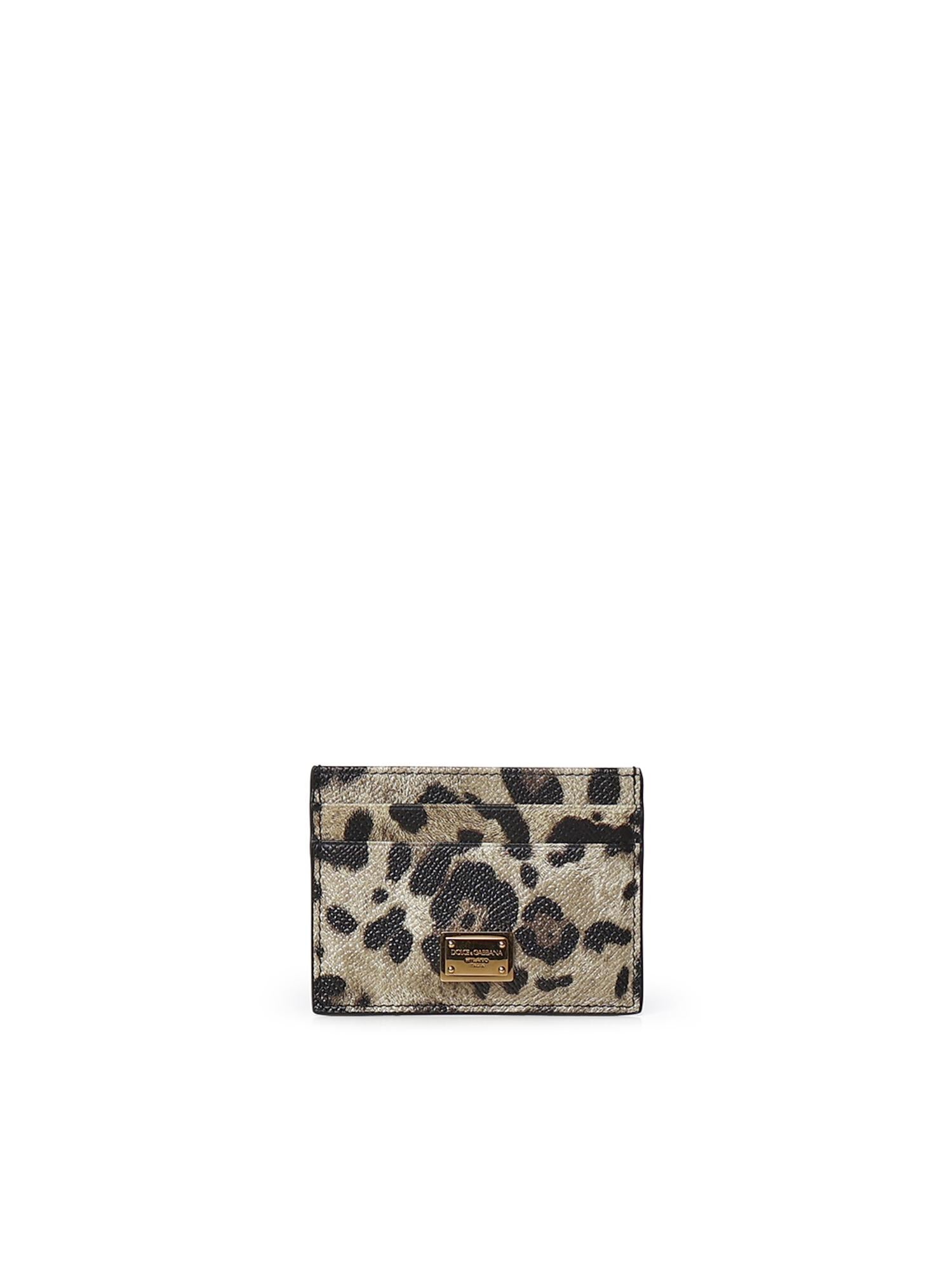 Portacarte in Dauphine con logo BI0330 AX566HY13M DOLCE & GABBANA 