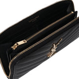 Portafogli Cassandre matelassé<BR/> 358094 BOW011000 SAINT LAURENT 