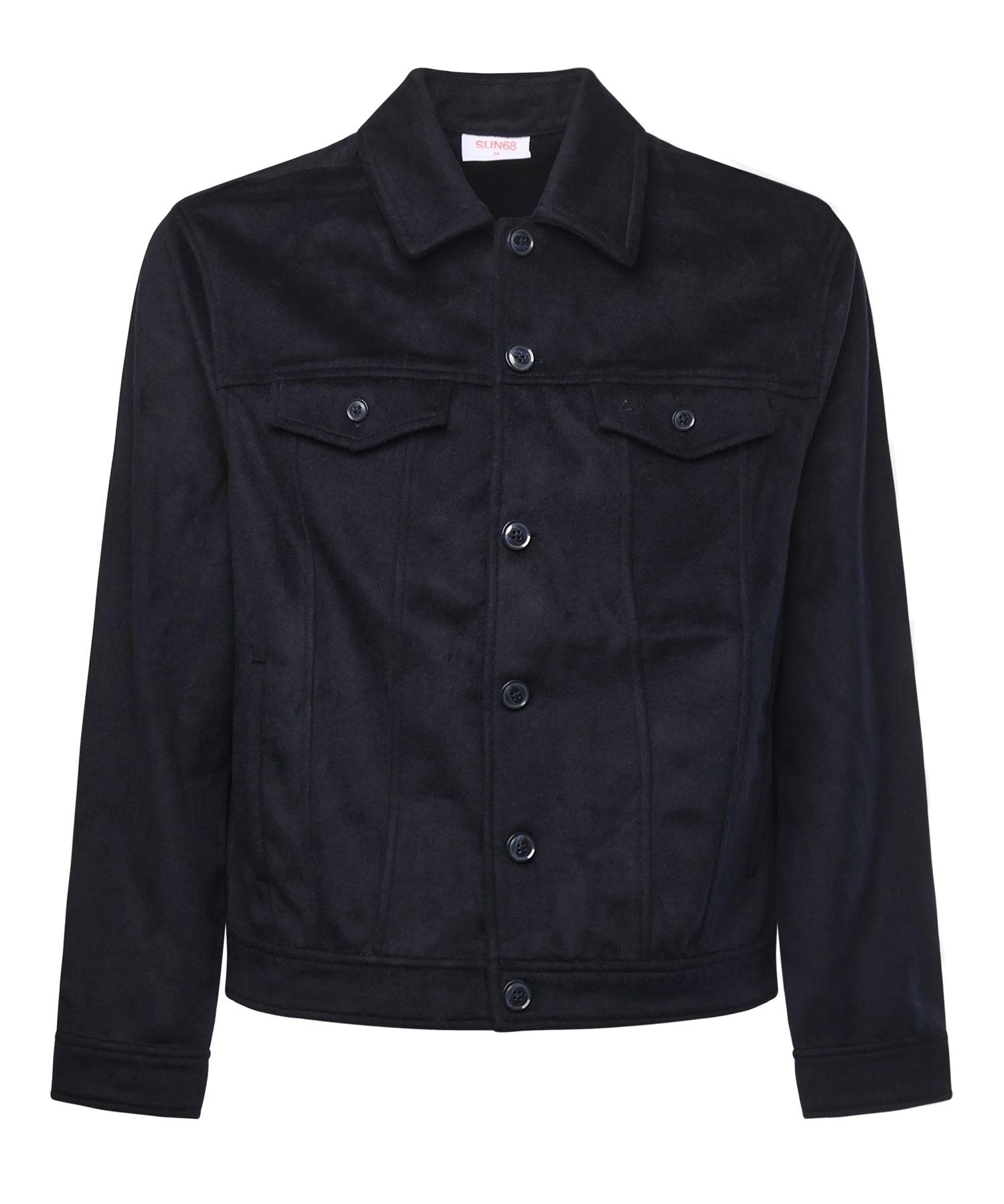Giacca overshirt in panno di lana S45110 07 SUN 68 