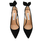 Pumps Bow Tie in suede DENMIDP0 SUE000 AQUAZZURA 