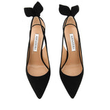 Pumps Bow Tie in suede DENMIDP0 SUE000 AQUAZZURA 
