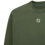 T-shirt in cotone con logo FY0936 ARYYF083B FENDI 