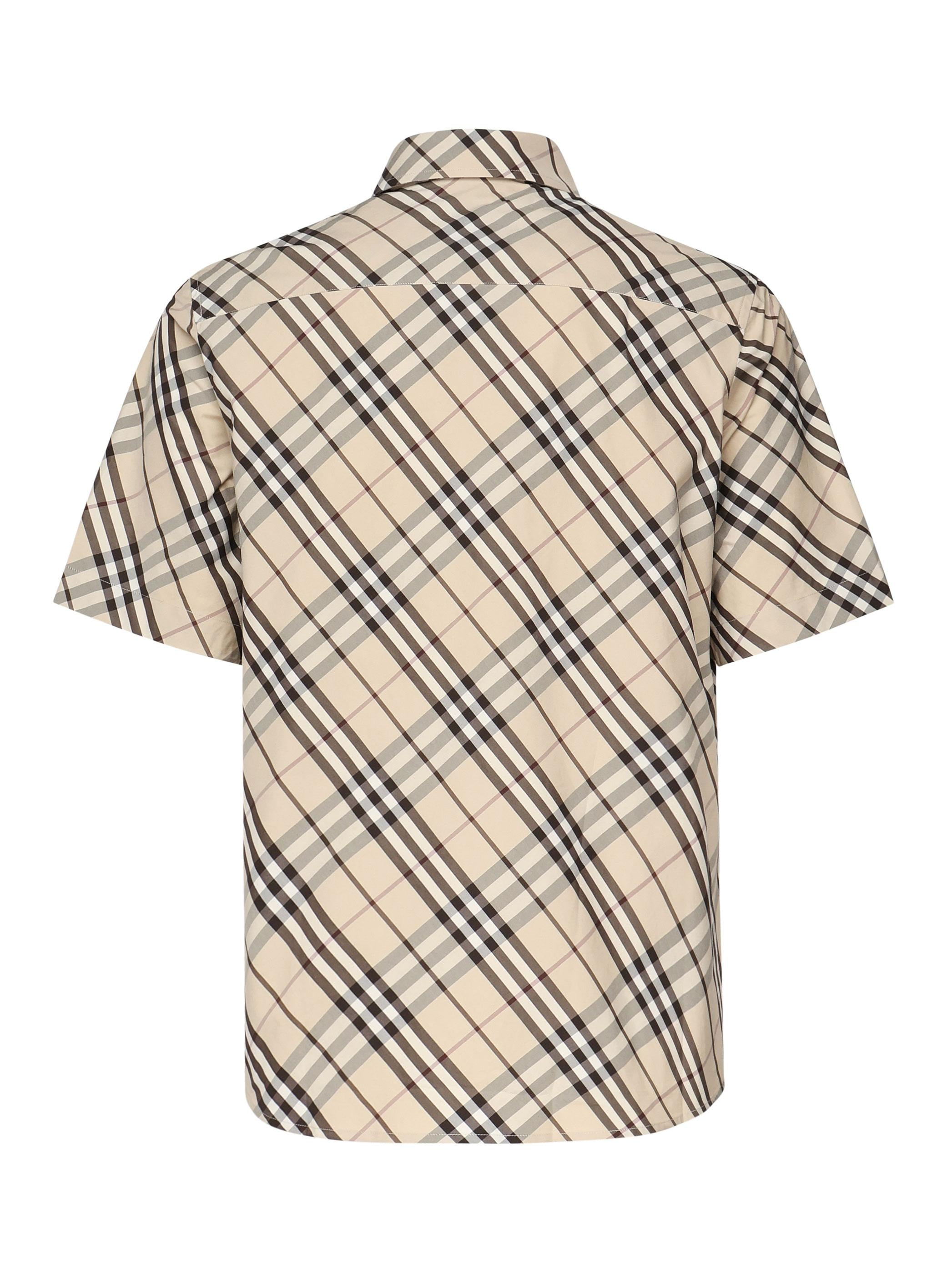 Camicia con motivo Vintage Check 8105349 A5686 BURBERRY 