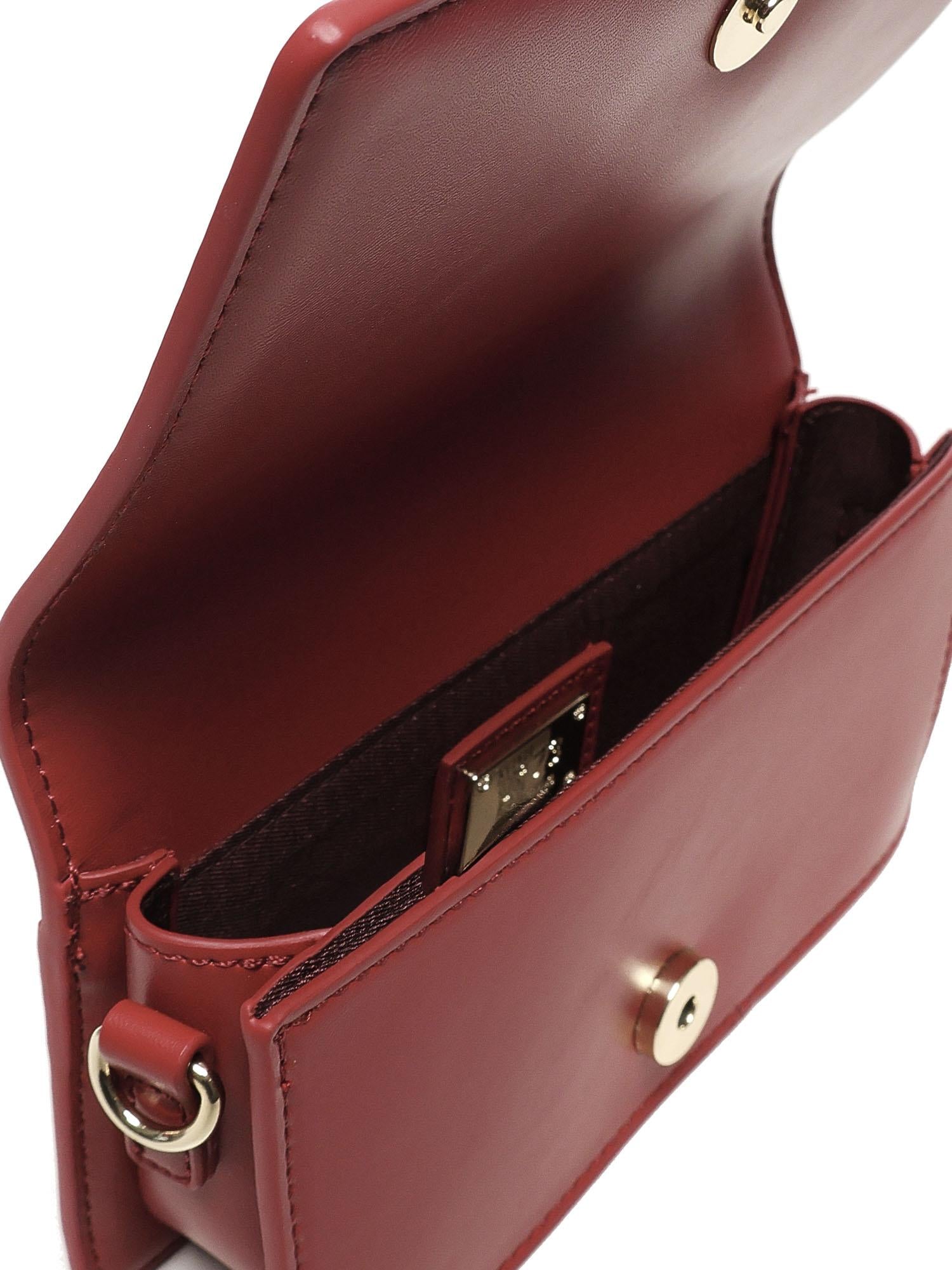 Borsa party con logo 73BS9F006 PARTYROSSO V° 73 