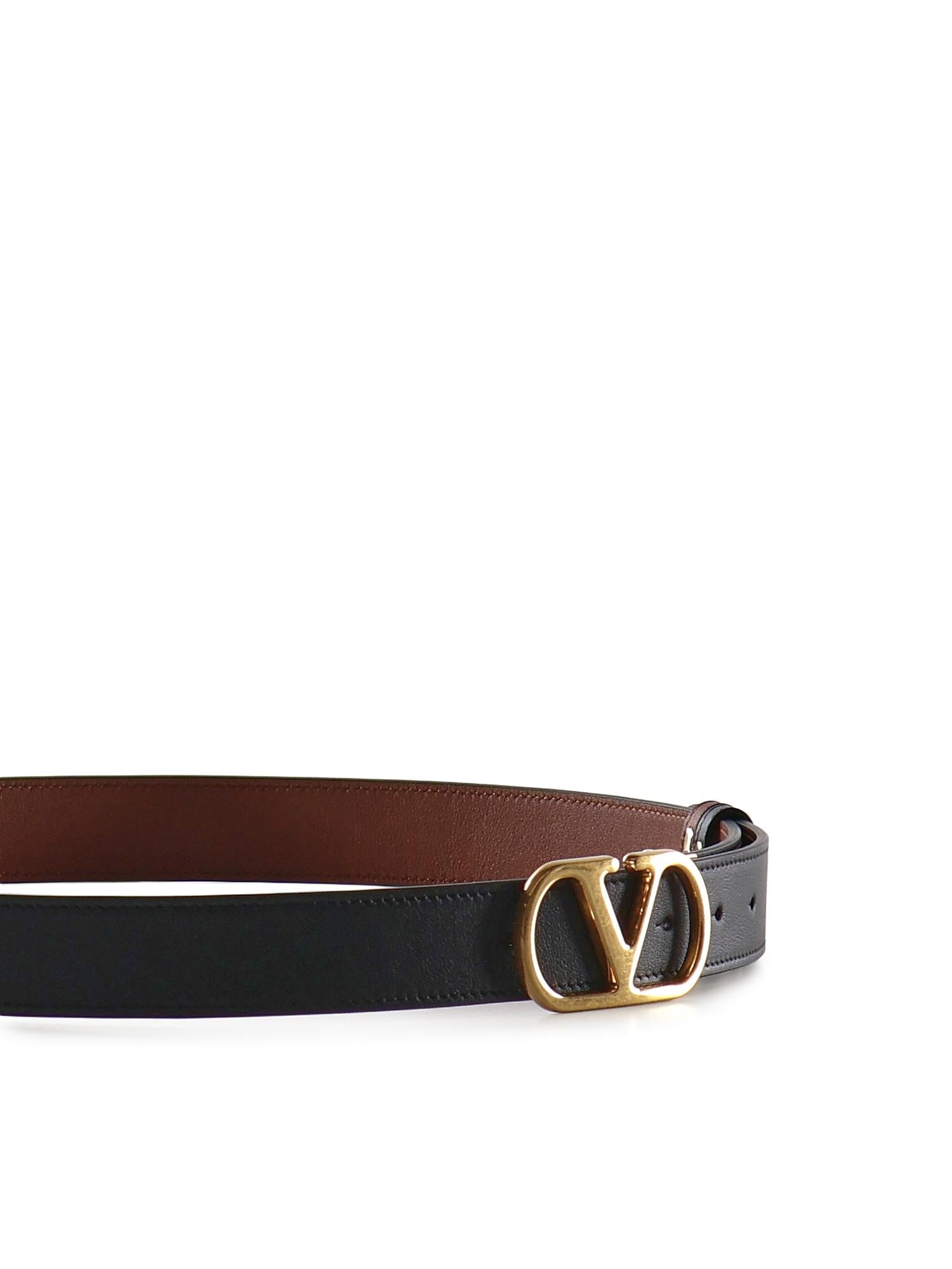 Cintura reversibile Vlogo Signature in pelle 8Y2T0SQ3 IYRDRN VALENTINO GARAVANI 