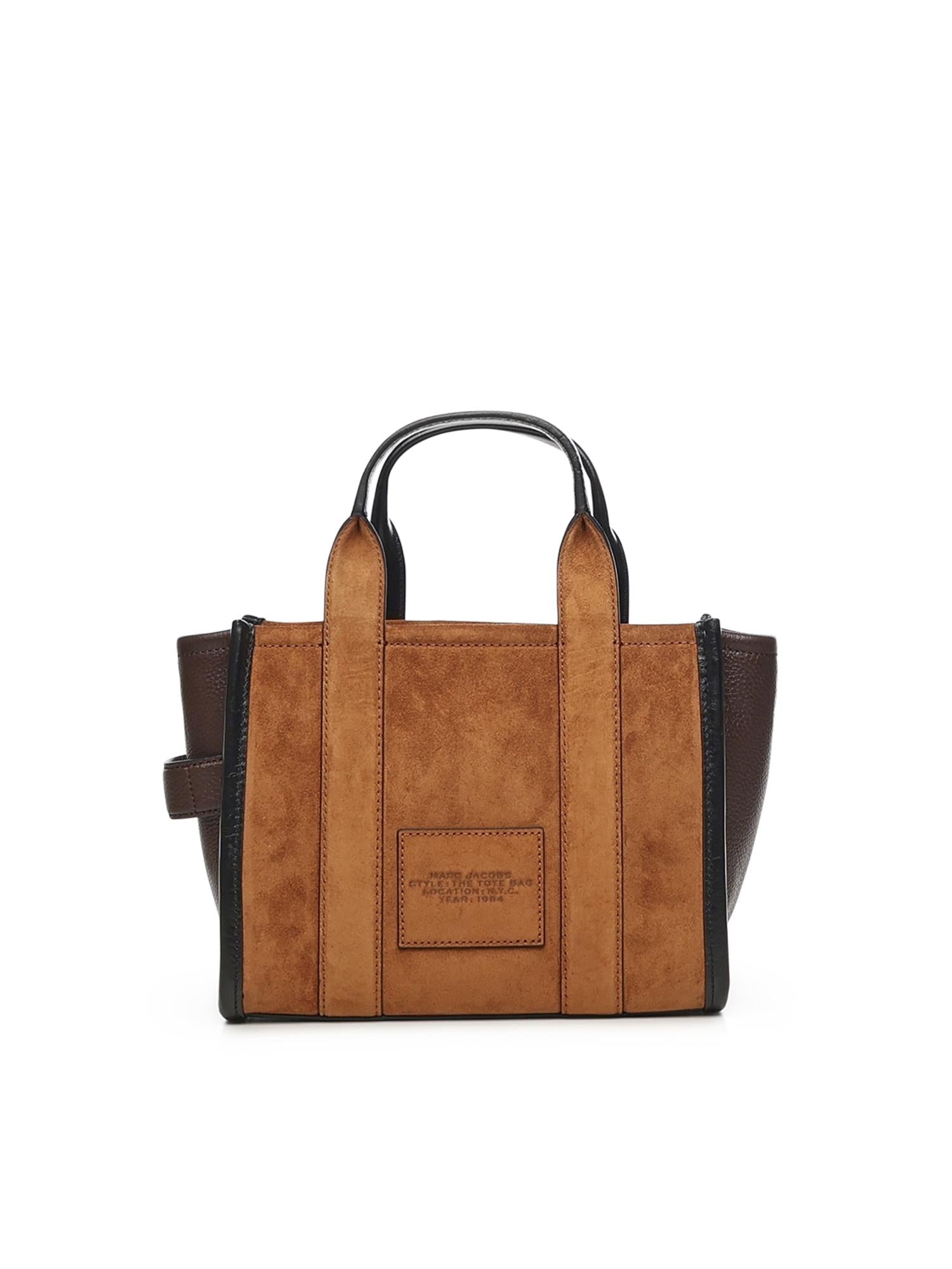 Borsa The small tote in pelle scamosciata 2F5HTT030H01 860 MARC JACOBS 