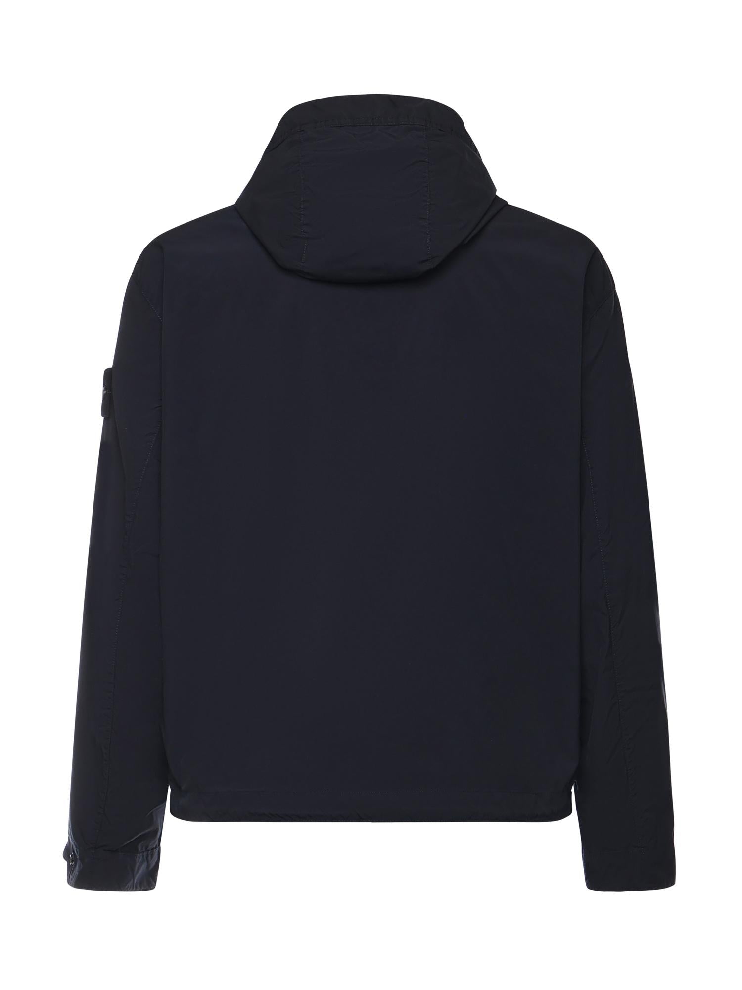 Giacca con cappuccio e logo L1S154100052 S0042V0020 STONE ISLAND 