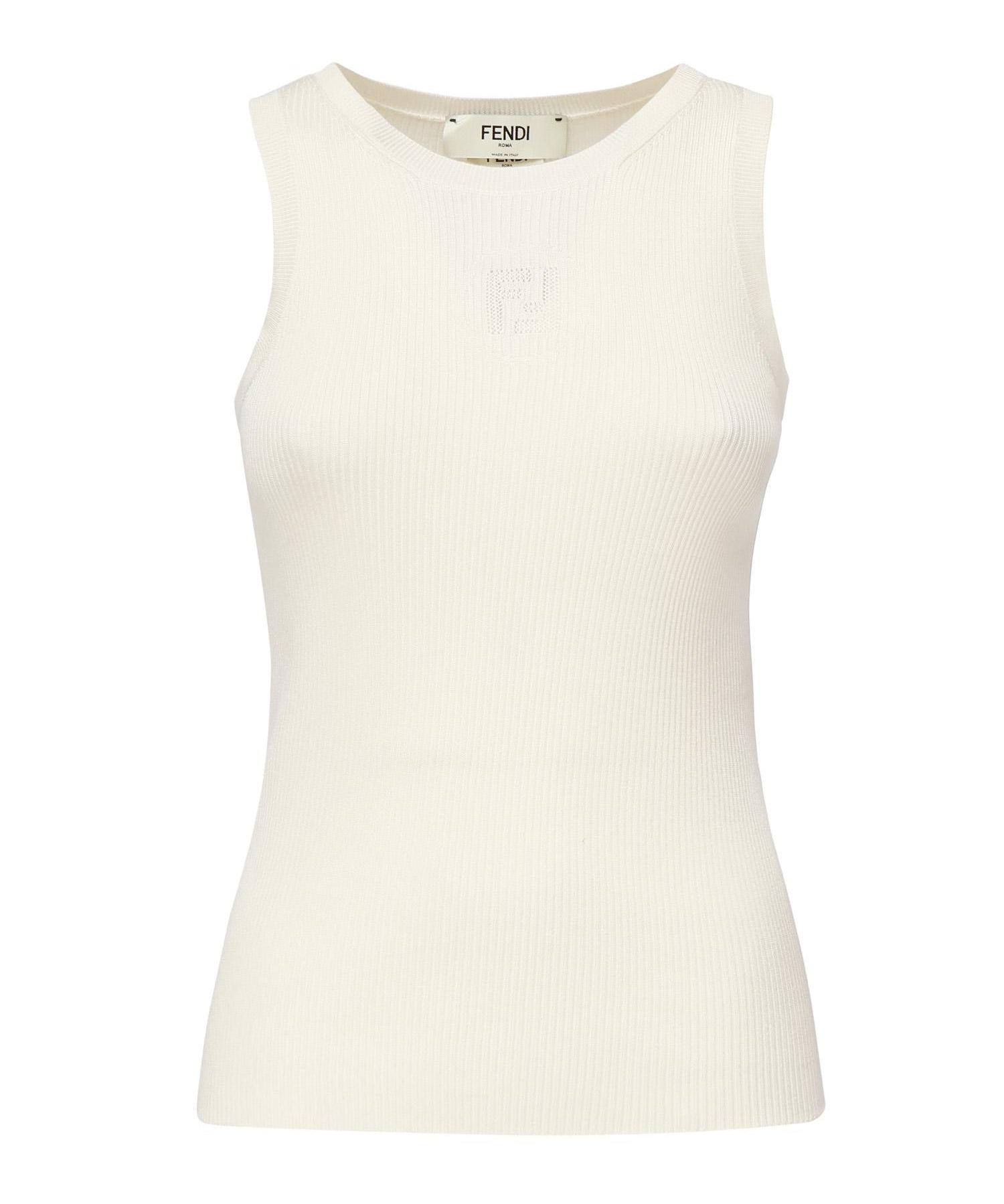 Top in seta e cotone FZXD56 AUI4F08QQ FENDI 