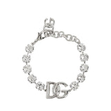 Bracciale con strass e logo WBO4S4 W111187655 DOLCE & GABBANA 