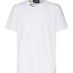 T-shirt regular fit con logo ricamato S74GD1417 D20020100 DSQUARED2 