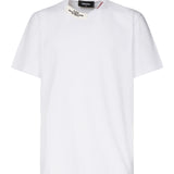 T-shirt regular fit con logo ricamato S74GD1417 D20020100 DSQUARED2 