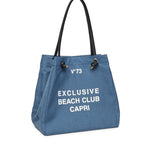 Borsa shooping Beach Club 73BS92701 BEACH CLUBDENIM/NERO V° 73 