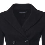 Giacca doppiopetto in panno lana F27HDT HU2BBN0000 DOLCE & GABBANA 