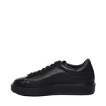 Sneakers Fire1 in pelle<BR/> FIRE 1 TOTALBLACK GIULIANO GALIANO 