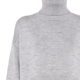 Maglioncino dolcevita asimmetrico DT329 M00796D2903 DONDUP 
