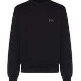Felpa con placca logo in cotone G9ABJT G7P1CN0000 DOLCE & GABBANA 