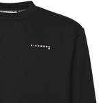 Felpa con logo UMA25009FE BLACK RICHMOND X 