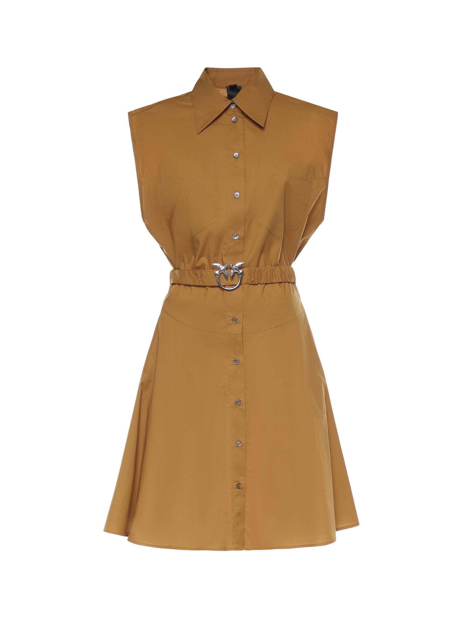 Abito Anaceta in cotone 103111 A2LDL25 PINKO 