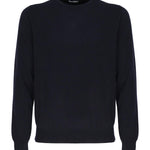 Maglia girocollo in cashmere e seta UMA008 F1K02E11 MALO 
