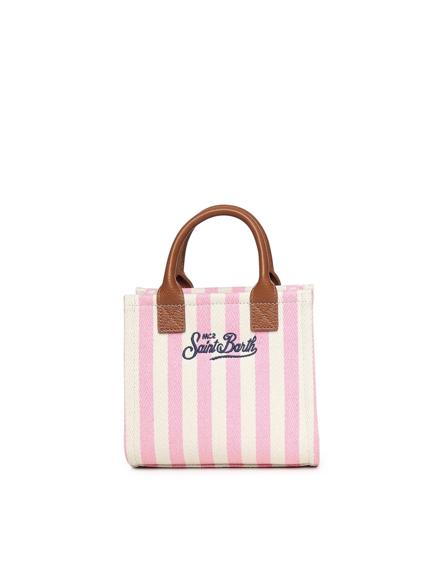 Borsa Vanity in pelle con logo VANMI001 01784L MC2 SAINT BARTH 