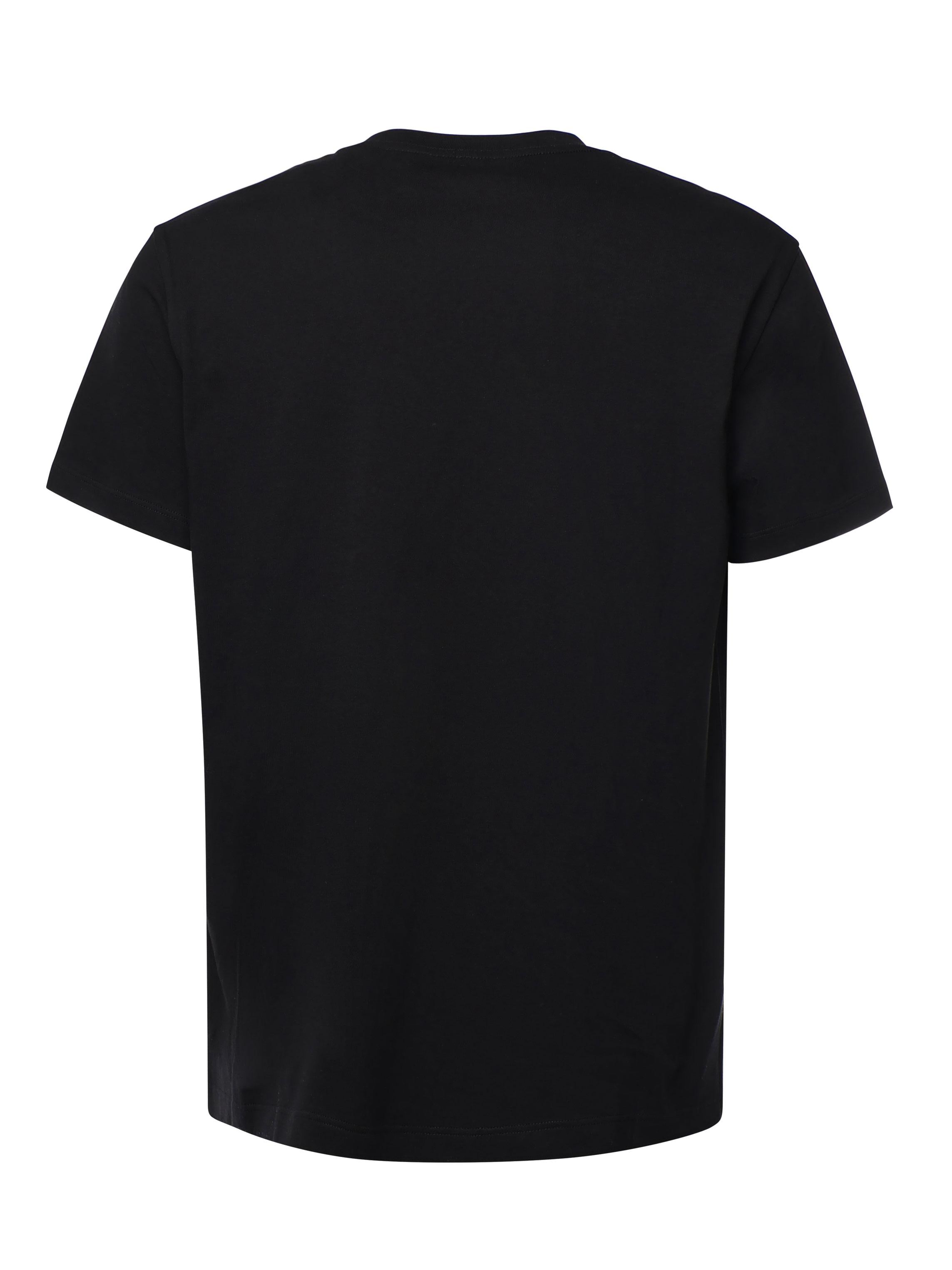 T-Shirt in cotone con patch VLogo 6V3MG10V AQ80NO VALENTINO GARAVANI 