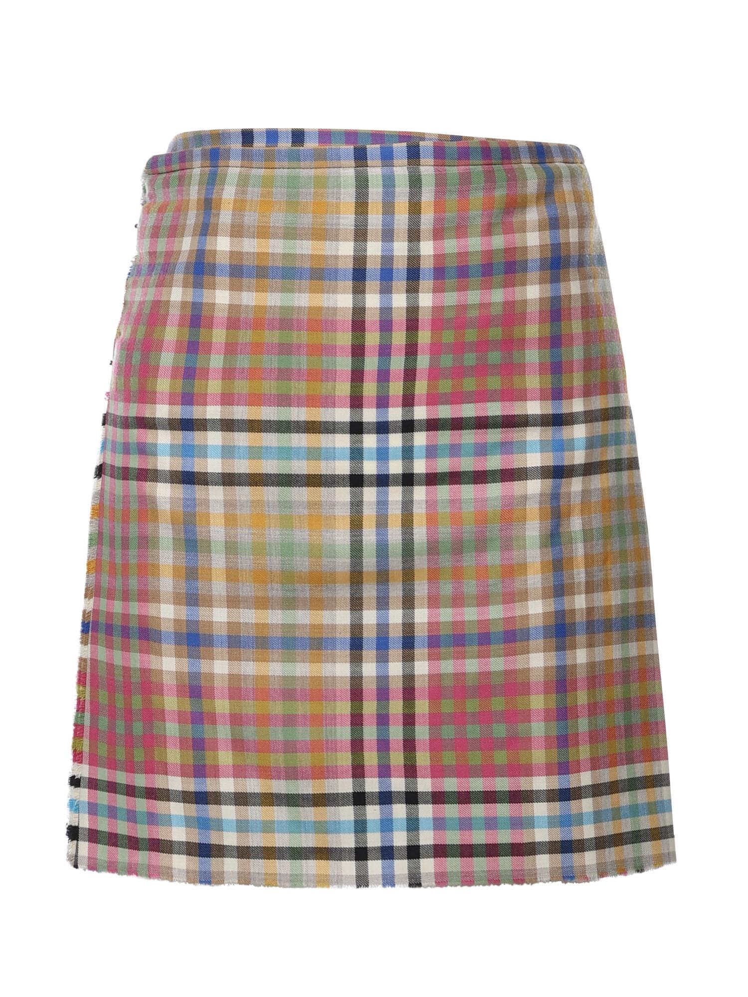 Minigonna Kilt in lana 1F020006 W01CDO215 VIVIENNE WESTWOOD 