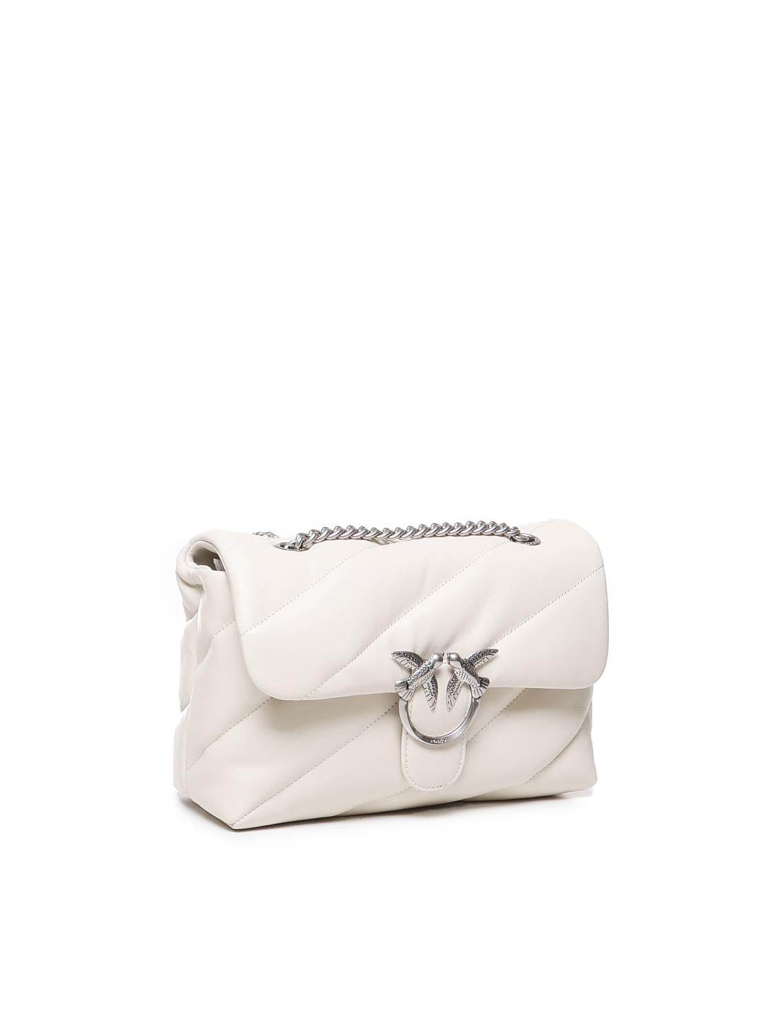 Borsa media a tracolla Love Bag Puff Maxi Quilt 100038 A0F2Z14O PINKO 