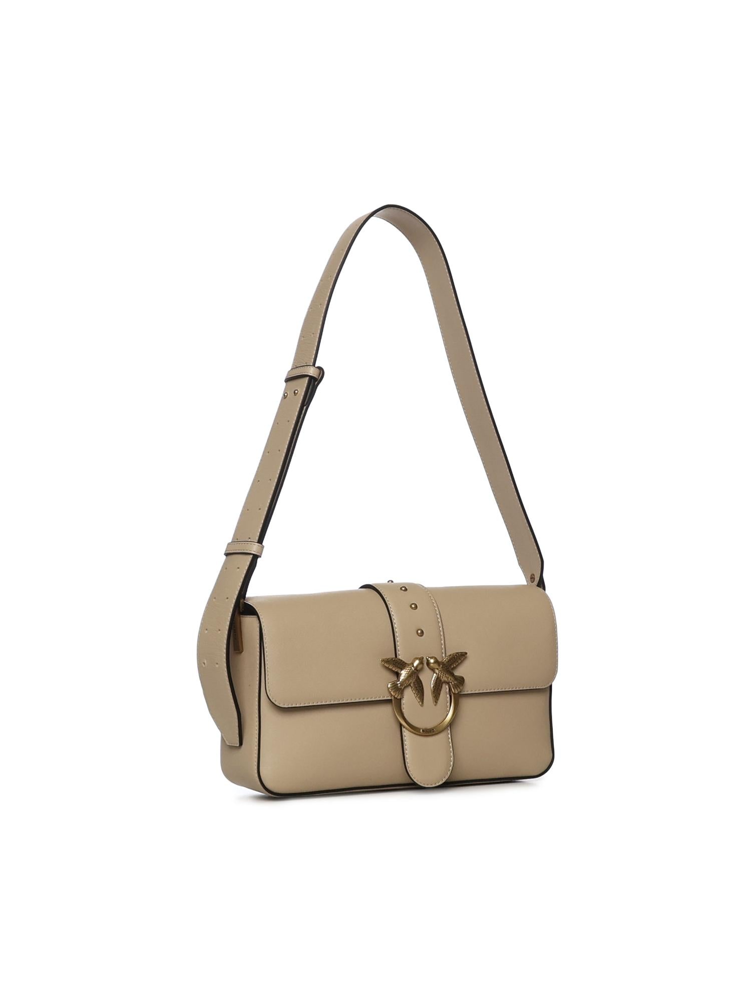 Borsa media a spalla Love Bag in pelle 104524 A0QOC50Q PINKO 