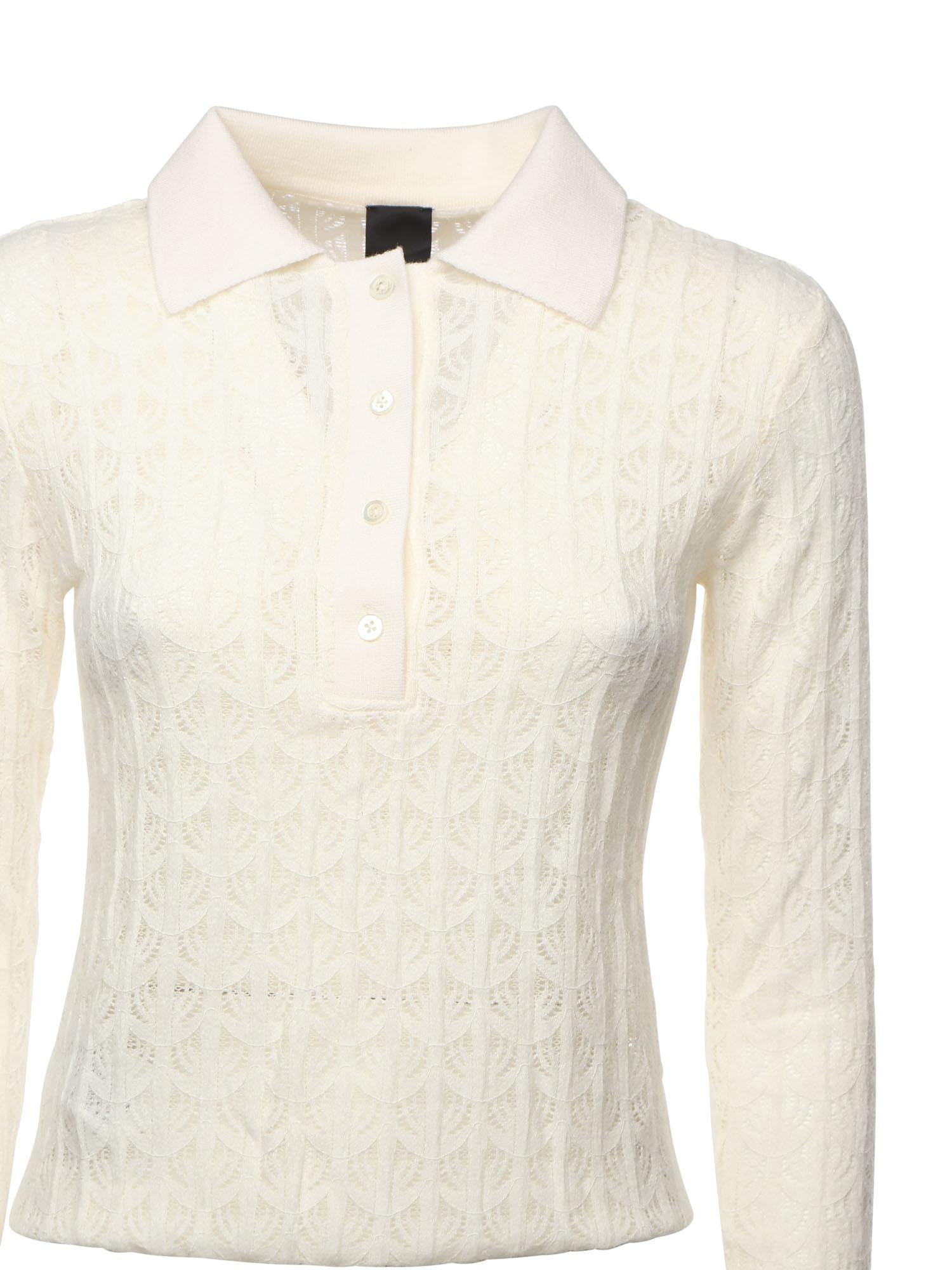 Maglia body in pizzo<BR/> 105977 A2YIZ06 PINKO 