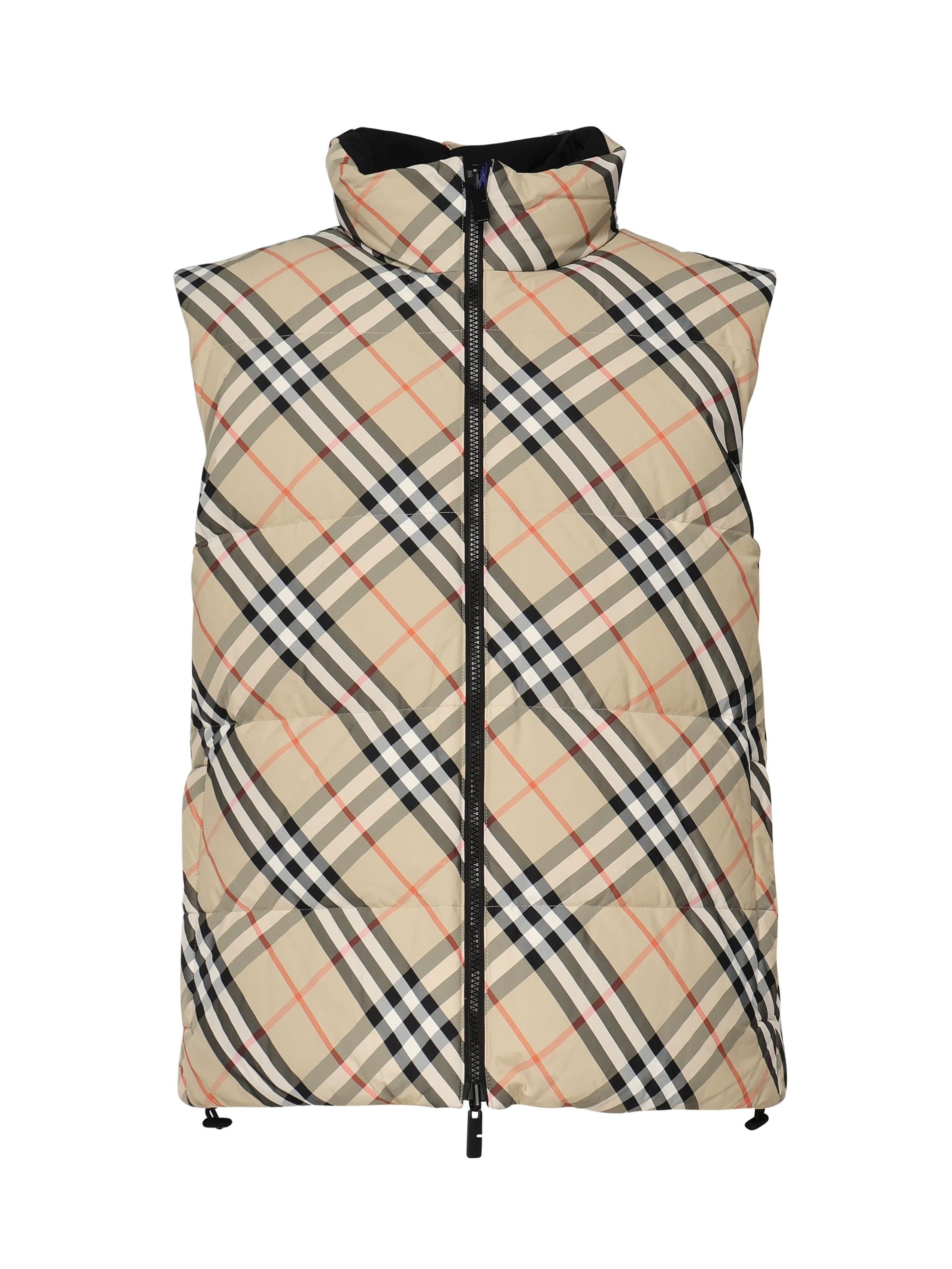 Gilet imbottito a quadri 8103921 B9368 BURBERRY 