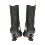 Tronchetto in pelle con tacco basso ELIANE 143 VERLUXVERDE ALCHIMIA 